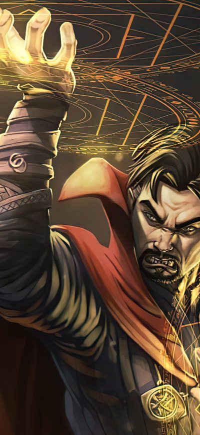 Fond d'écran iPhone Doctor Strange Powers 4k