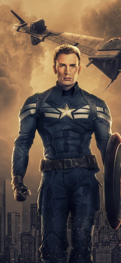 Fond d'écran iPhone Captain America 4k