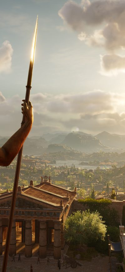 Fond d'écran iPhone Assassins Creed Odyssey E3 2018 4k