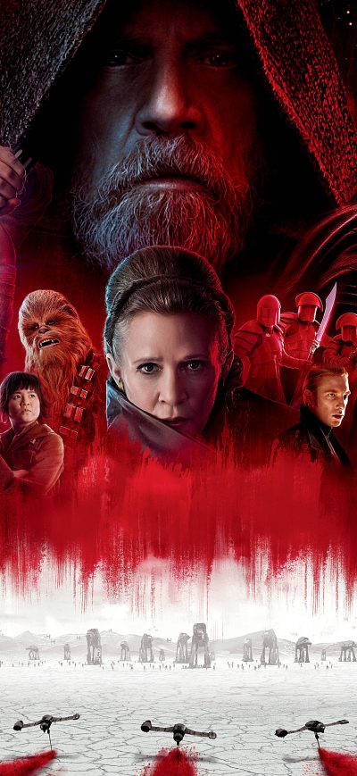 Fond d'écran iPhone 10k Star Wars The Last Jedi