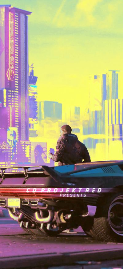 Fond d'écran iPhone Cyberpunk 2077 Artistic 4k