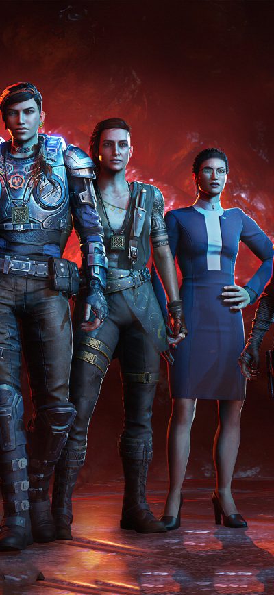 Fond d'écran iPhone Gears 5 4kgame