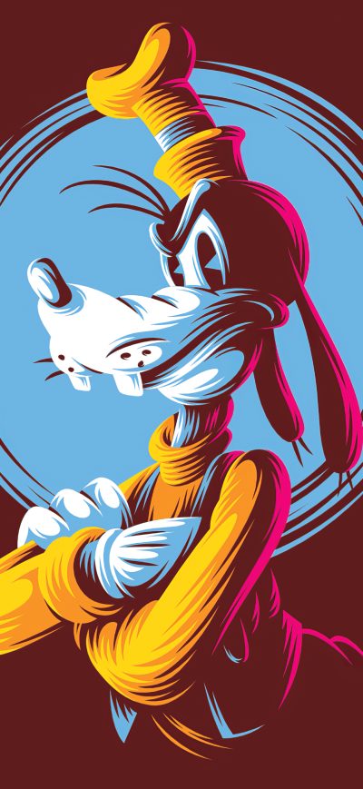 Fond d'écran iPhone Goofy Minimal Art 4k