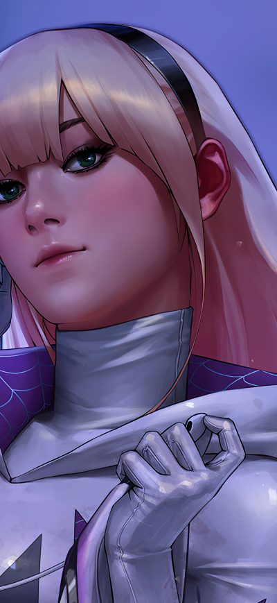 Fond d'écran iPhone Spider Gwen Stacy 4k 2020