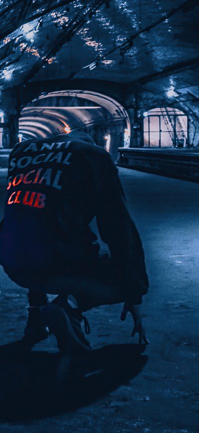Fond d'écran iPhone Member Of Anti Social Club