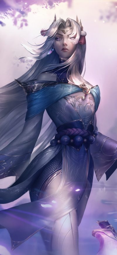 Fond d'écran iPhone Irelia From League Of Legends 5k