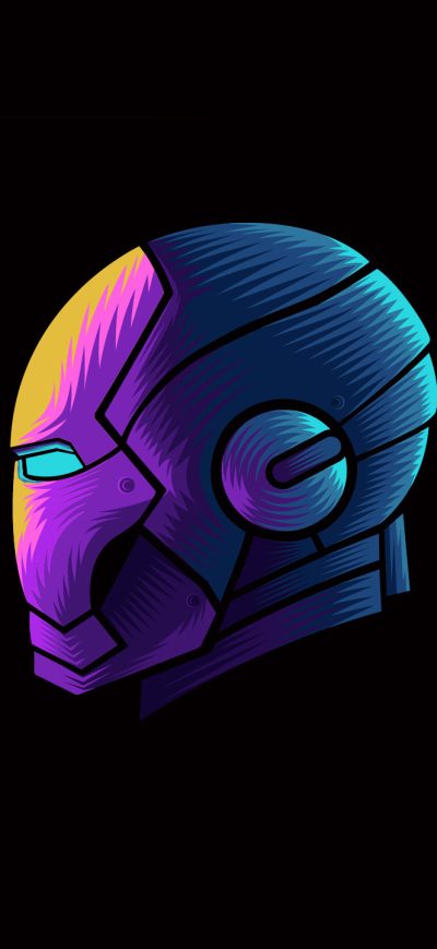 Fond d'écran iPhone Iron Man Minimal Artwork