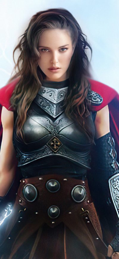 Fond d'écran iPhone Natalie Portman As Lady Thor 4k