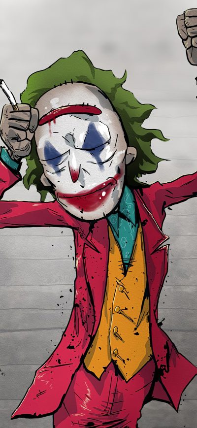 Fond d'écran iPhone Joker Stair Dance 4k