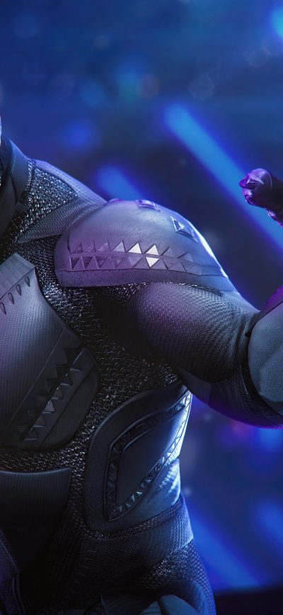 Fond d'écran iPhone Marvels Avengers Black Panther 5k