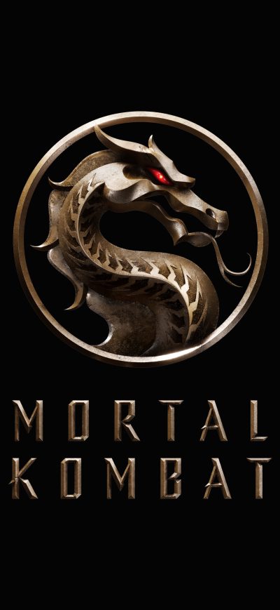 Fond d'écran iPhone Mortal Kombat Movie Logo 5k