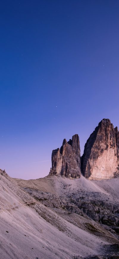 Fond d'écran iPhone Mountains Blue Sky Nature Sky Panorama Atmosphere 8k
