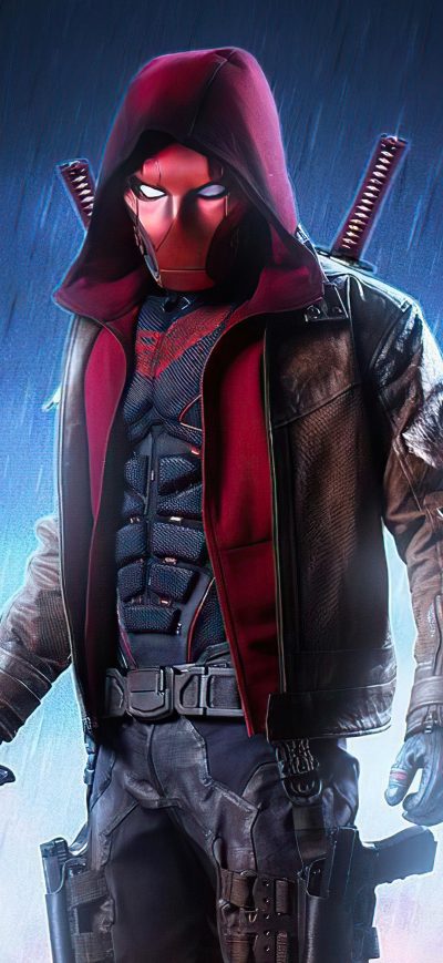 Fond d'écran iPhone Red Hood Titans