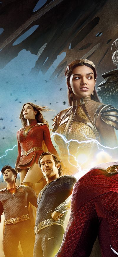 Fond d'écran iPhone Shazam Fury Of The Gods 12k