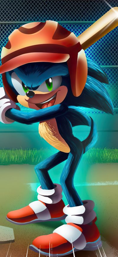 Fond d'écran iPhone Sonic The Hedgehog Baseball