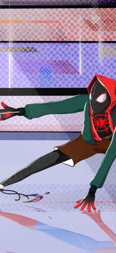 Fond d'écran iPhone Art Miles Morales HD