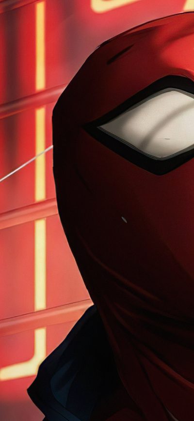 Fond d'écran iPhone Scarlet Spiderman Art 4k