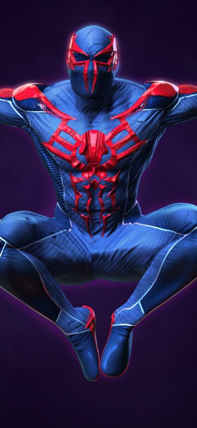 Fond d'écran iPhone 4k Spider Man 2099