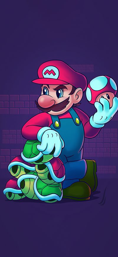 Fond d'écran iPhone Super Mario Nintendo 4k