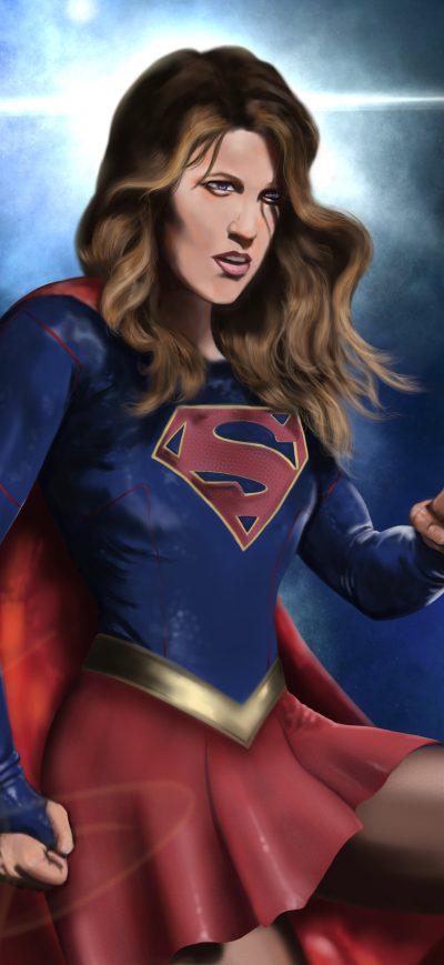 Fond d'écran iPhone 4k Supergirl New