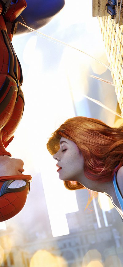 Fond d'écran iPhone Spider Man And Gwen