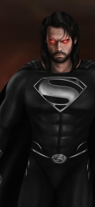 Fond d'écran iPhone 4k Black Superman