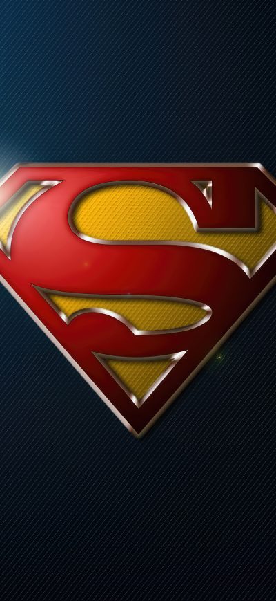 Fond d'écran iPhone Superman Shield 5k