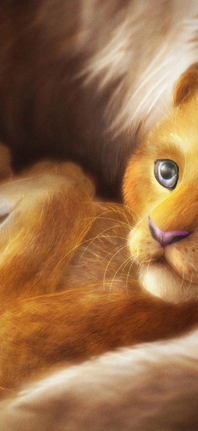 Fond d'écran iPhone Simba 2019 4k