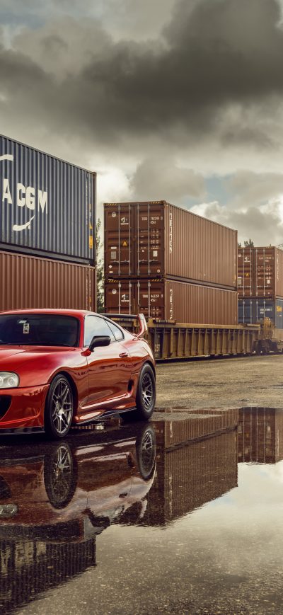 Fond d'écran iPhone Red Supra Forgestar Wheels