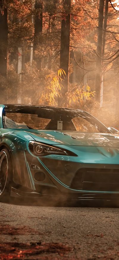 Fond d'écran iPhone Toyota Supra 5k