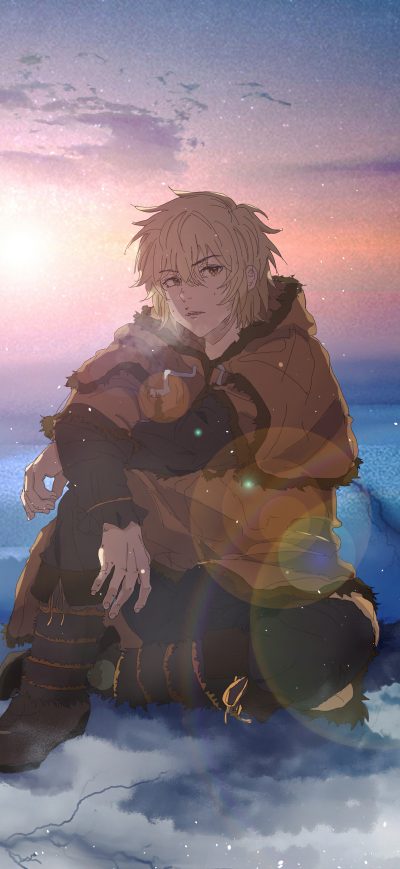 Fond d'écran iPhone Thorfinn From Vinland Saga Series