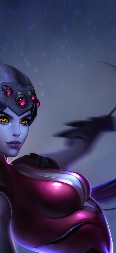 Fond d'écran iPhone Widowmaker Overwatch Art 4k