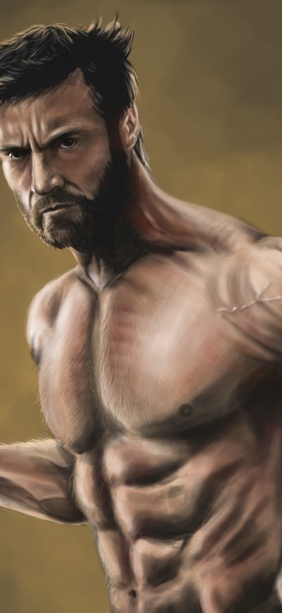 Fond d'écran iPhone Wolverine 5k