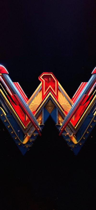 Fond d'écran Ww Logo Concept 4k sur iPhone