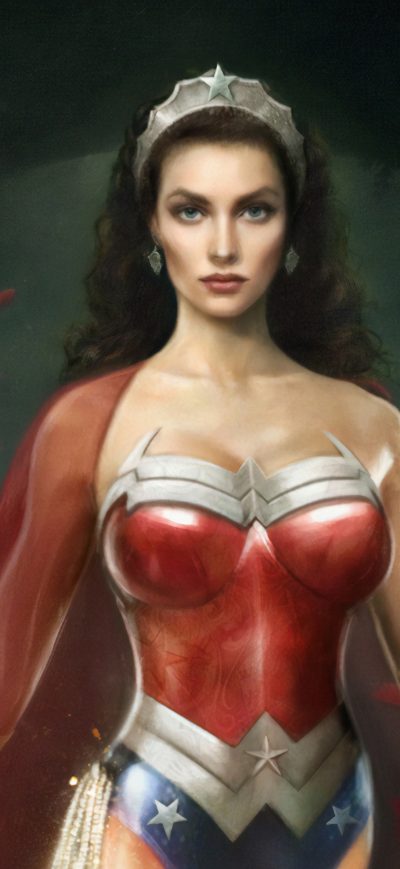 Fond d'écran iPhone Wonder Woman Girl