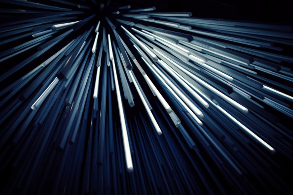 Abstract Shapes Pipes 4k