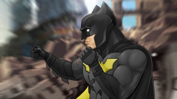 Batman Justice League Art 4k