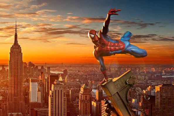 Spiderman In New York City