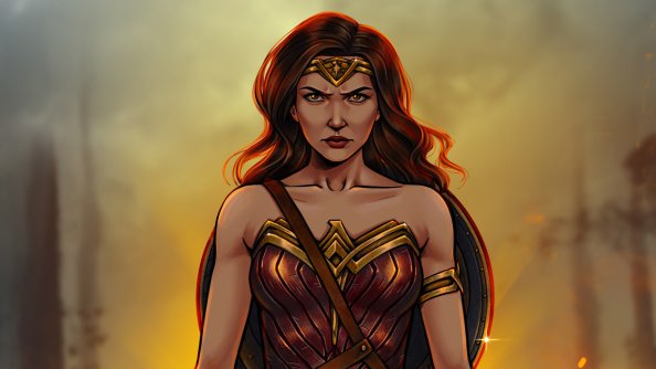 Wonder Woman New Digital Artwork