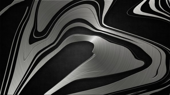 Silver Metal Shine Abstract 4k