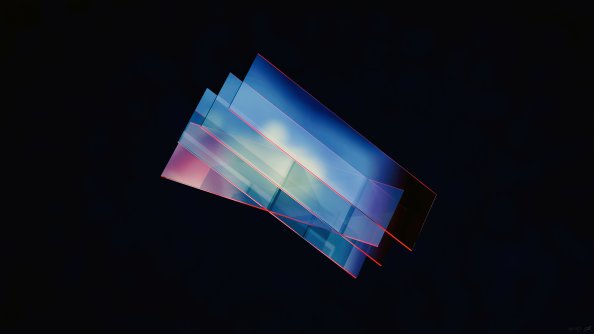 Glass Shapes Abstract