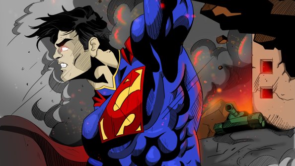 Superman Art 4k