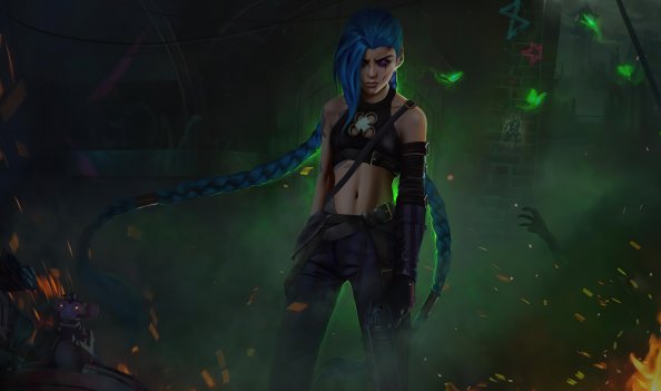 Arcane Jinx League Of Legend 5k
