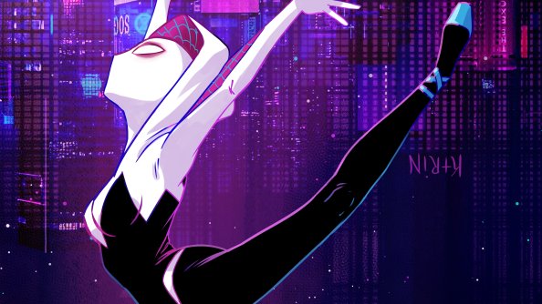 Spider Gwen 4k Art