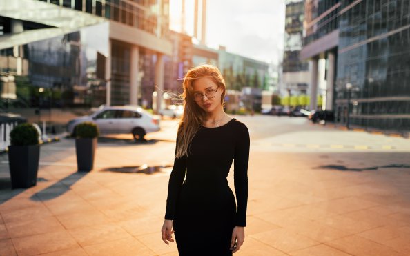 Women Black Long Sleeve Dress 5k