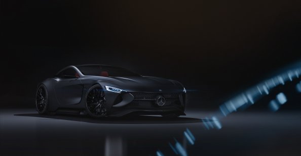 Mercedes SLR Vision Design