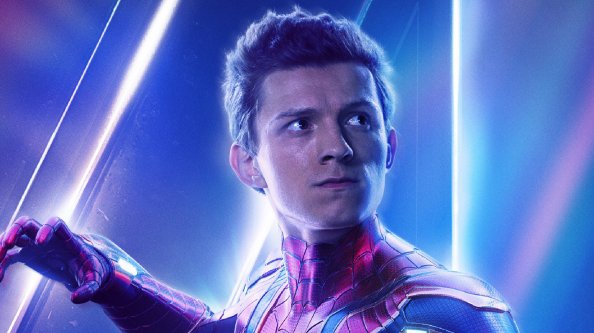 Spiderman In Avengers Infinity War New Poster