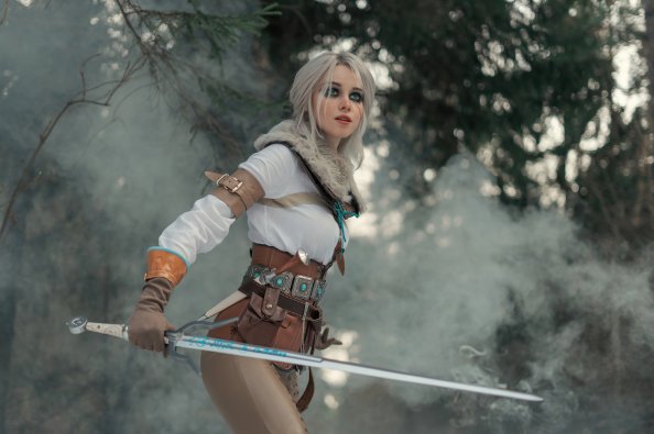 Ciri The Witcher 3 Cosplay 4k