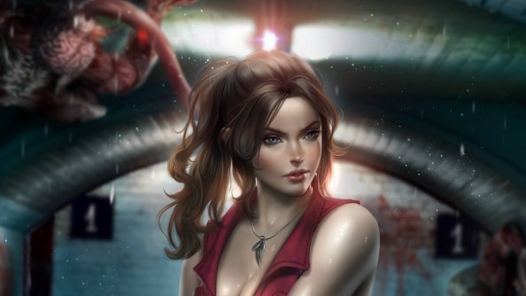Claire Redfield Resident Evil 2 FanArt