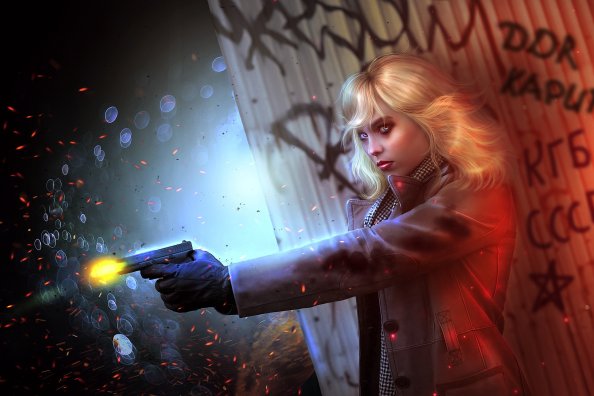 Lorraine Broughton Atomic Blonde Fictional Character Artwork
